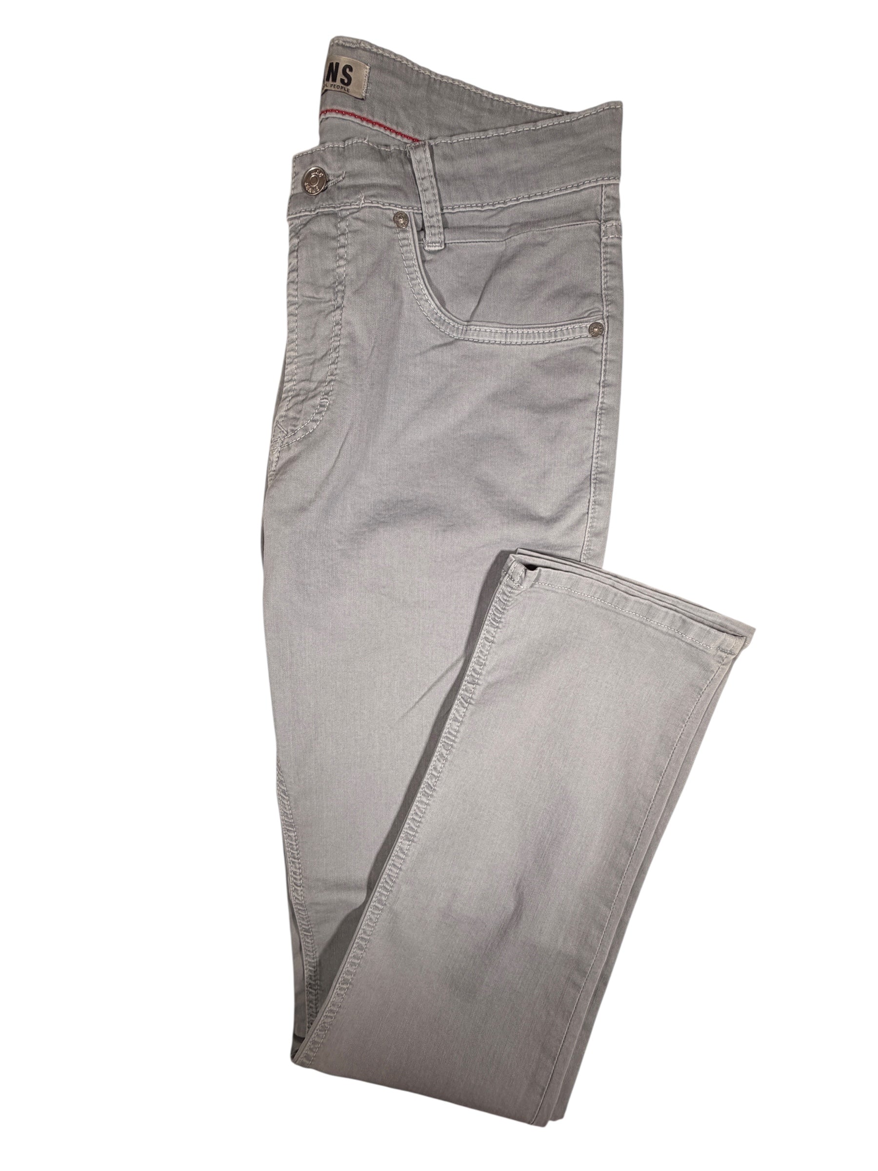 MAC MEN'S ARNE PIPE 5 POCKET PANT - STEEL BLUE