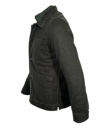 MANTO CASHMERE CHORE COAT WITH REMOVABLE JACKET - GREEN