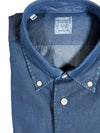 MAZZARELLI SPORT SHIRT - DARK BLUE DENIM
