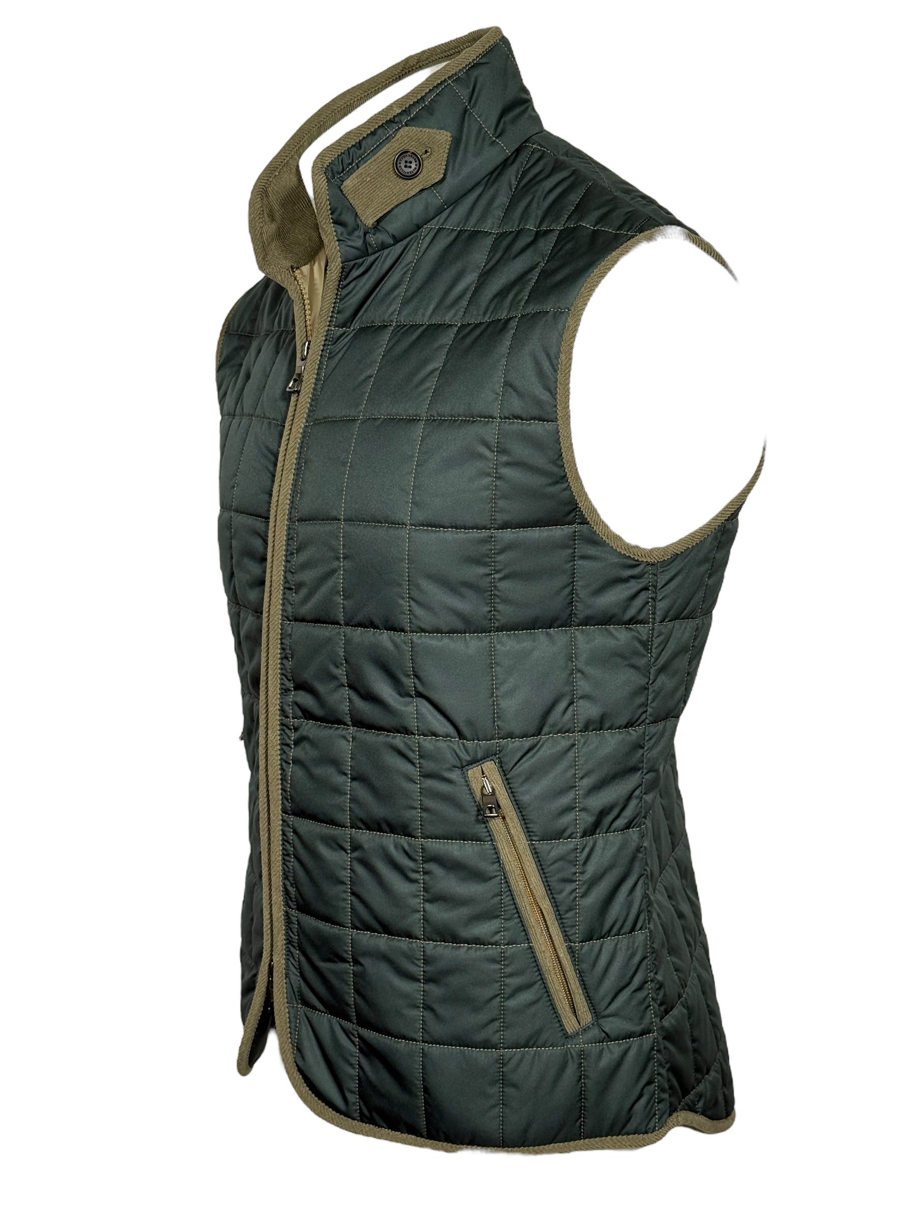 WATERVILLE THEO VEST - EMERALD