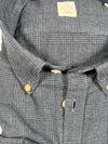 GMF 965 MEN'S SPORT SHIRT - NAVY GLENPLAID