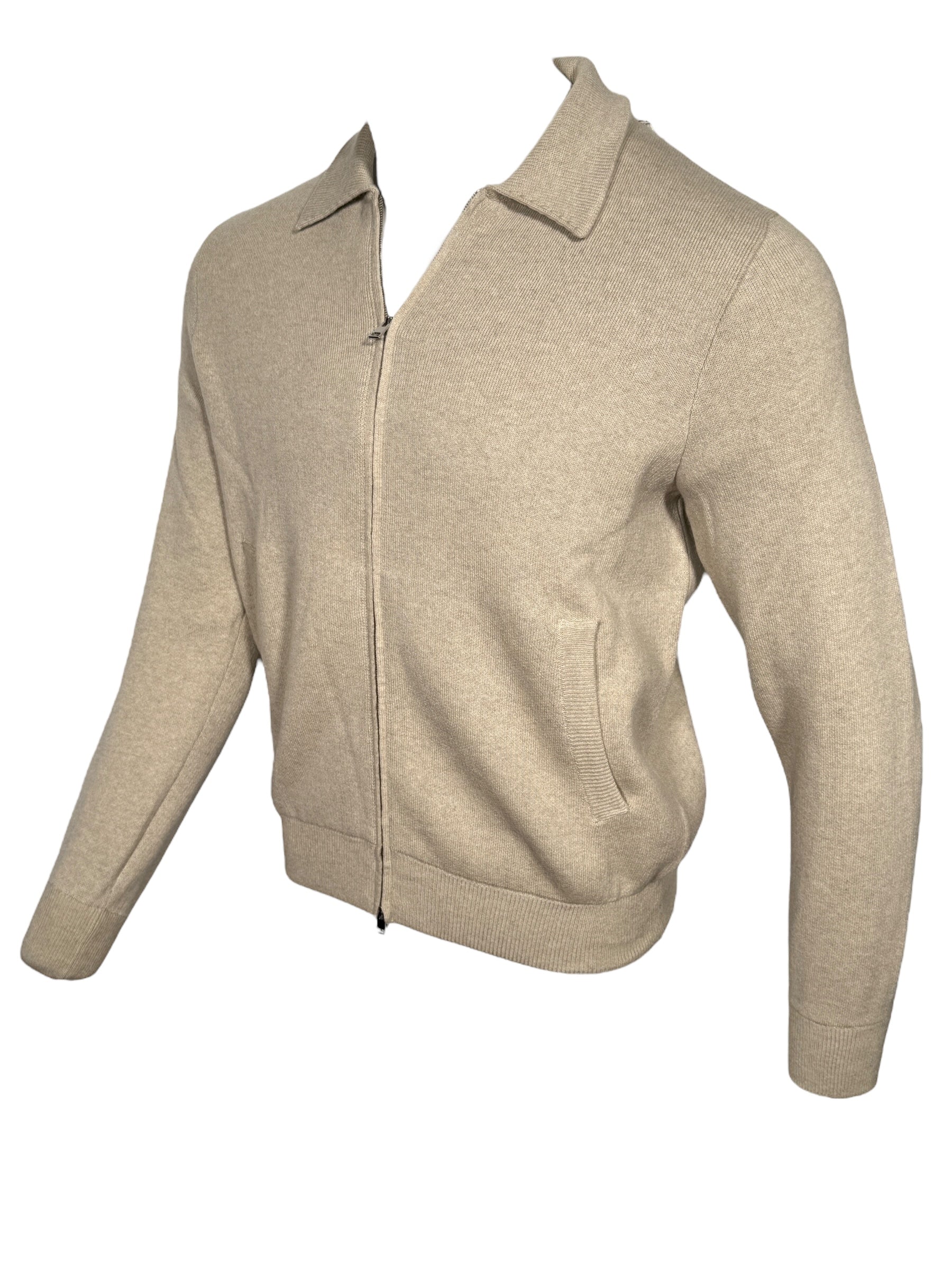 FLY3 CASHMERE JACKET - BEIGE