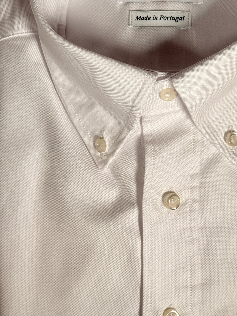 ALAN PAINE CLASSIC FIT SHIRT - WHITE OXFORD