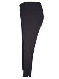 ESTELLE AND FINN FRONT ZIP ANKLE PANT - NAVY STRETCH CREPE