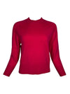 PUROTATTO CASHMERE RAGLAN SWEATER - AZALEA