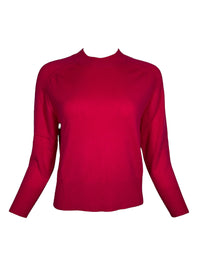 PUROTATTO CASHMERE RAGLAN SWEATER - AZALEA