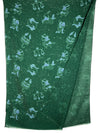 CALABRESE 1924 DOUBLE SIDED WOOL SCARF - GREEN ZODIAC