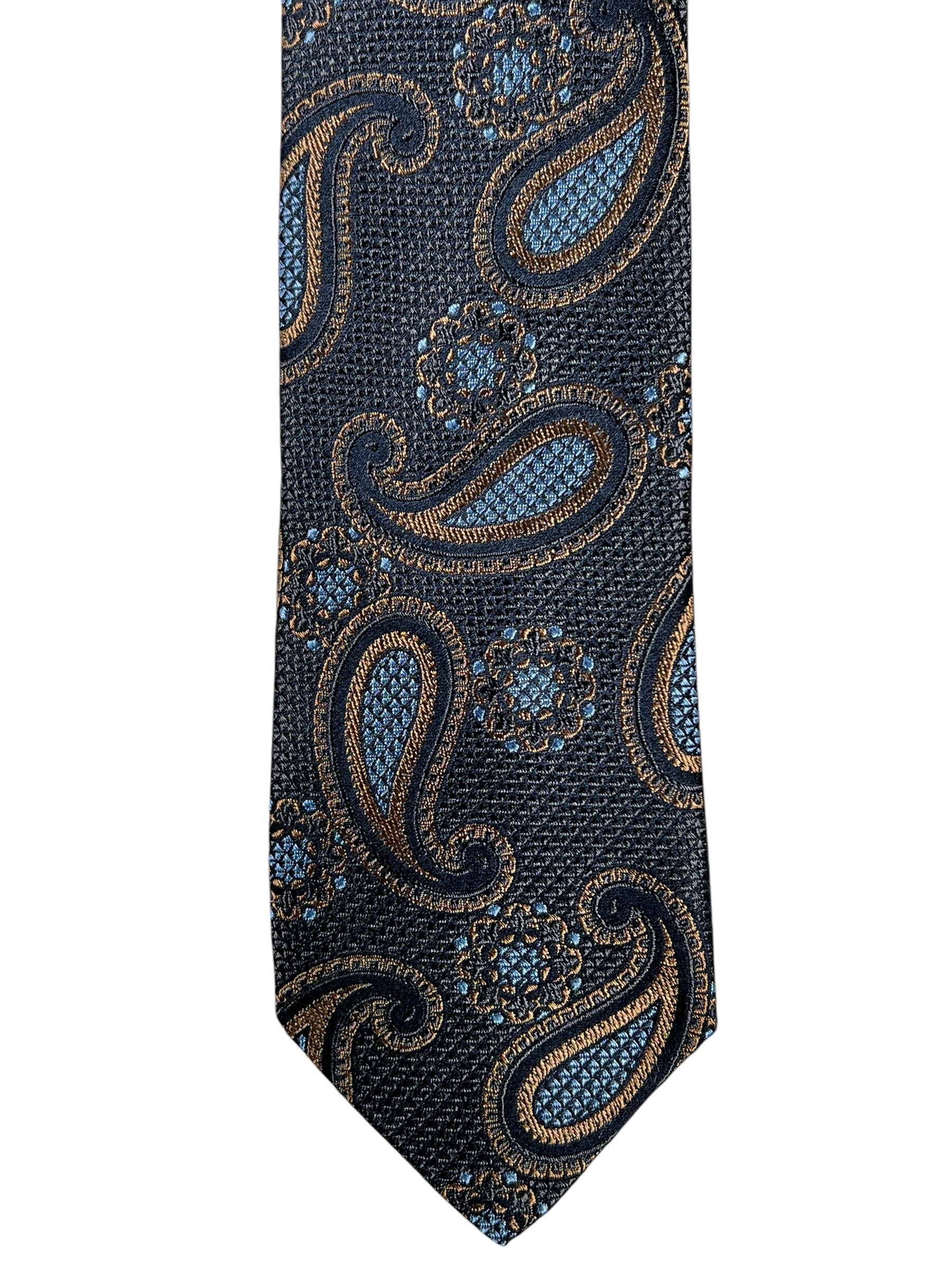 DION SILK TIE - CHARCOAL