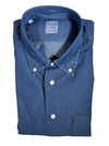 MAZZARELLI SPORT SHIRT - DARK BLUE DENIM