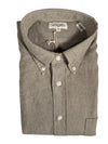 HARTFORD MEN'S CASUAL FLANNEL SHIRT - SAGE