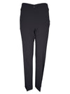 ESTELLE AND FINN FRONT ZIP ANKLE PANT - NAVY STRETCH CREPE