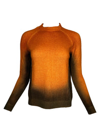 ADESI CASHMERE OMBRÉ SWEATER - SANCHO/LEAF