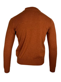 ADESI CASHMERE MEN'S 1/2 ZIP SWEATER - ETRUSCO