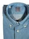 MAZZARELLI SPORT SHIRT - MID BLUE DENIM