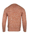 SETTEFILI CASHMERE CREW SWEATER - ORANGE