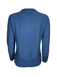 KINROSS EASY CREW SWEATER - SAPPHIRE