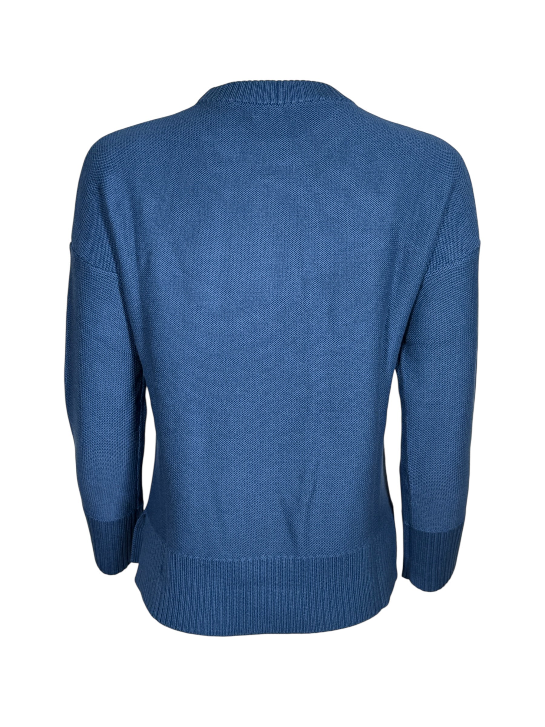 KINROSS EASY CREW SWEATER - SAPPHIRE