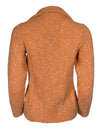 ANNECLAIRE KNIT BLAZER - ORANGE