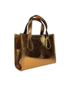 CUOIERIA FIORENTINA DORA SMALL TOTE - METALLIC DESERT