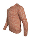 SETTEFILI CASHMERE CREW SWEATER - ORANGE