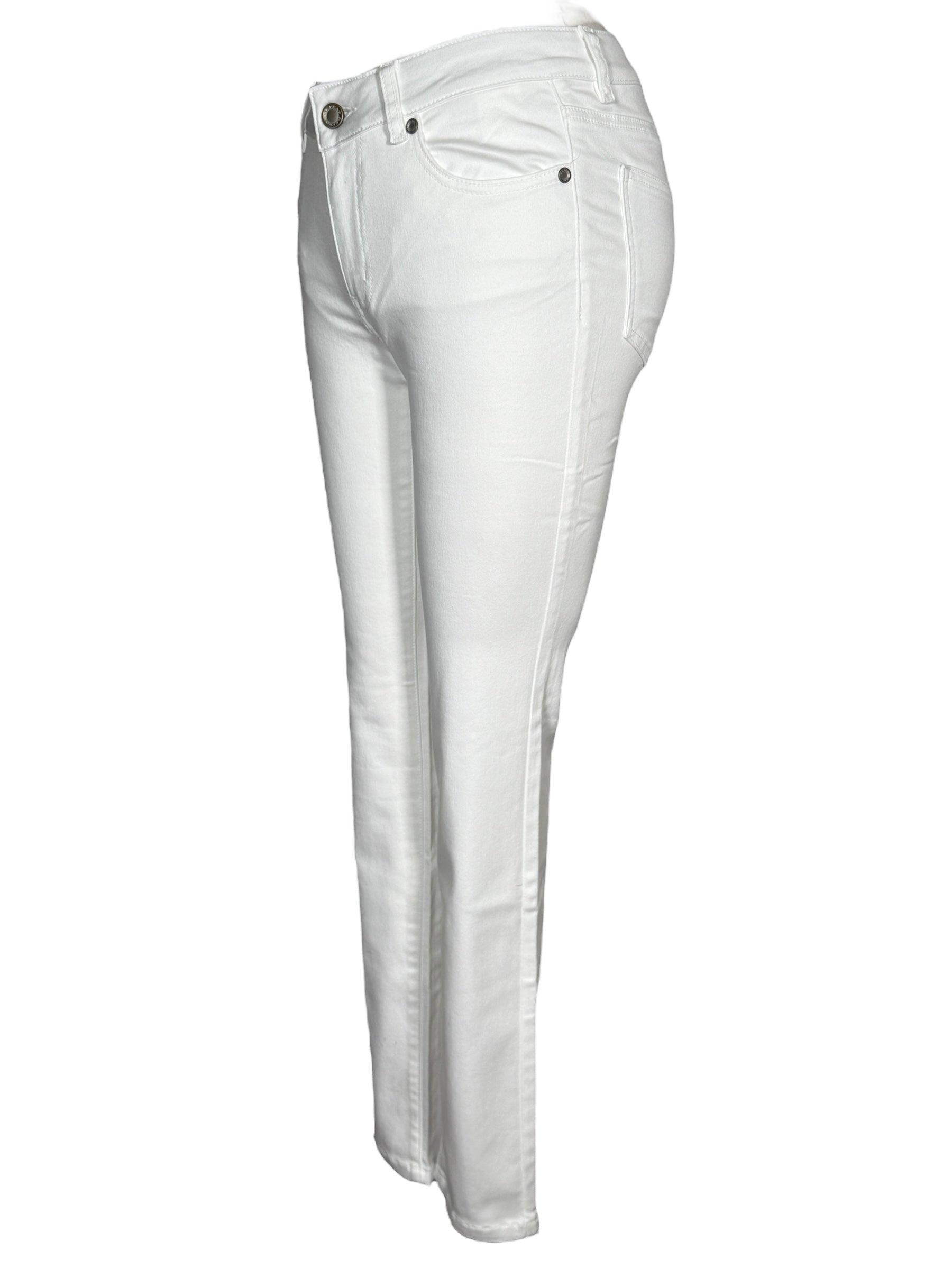 REPEAT DENIM JEANS - WHITE