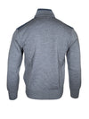 PAUL & SHARK TYPHOON COOL TOUCH WOOL 1/4 ZIP MEN'S SWEATER WITH NYLON TRIM - LIGHT BLUE