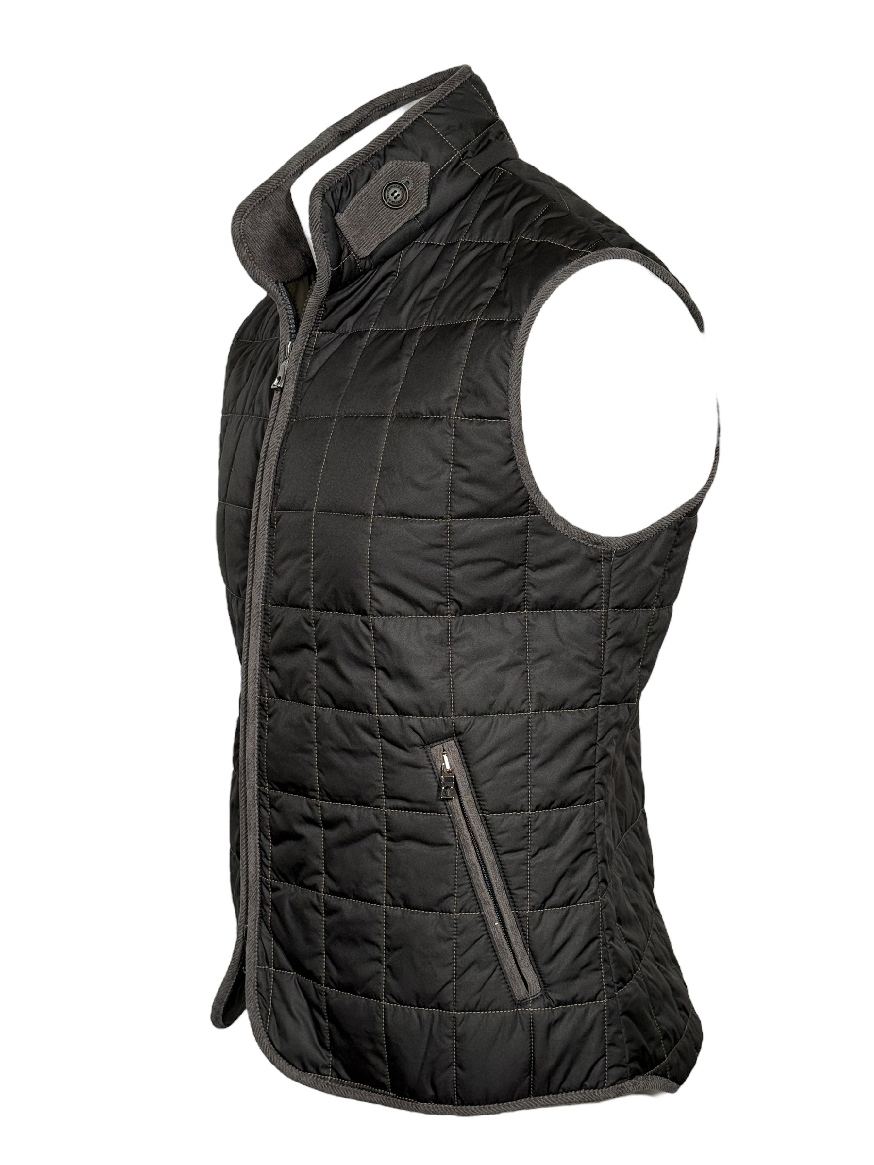WATERVILLE THEO VEST - BLACK