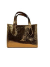 CUOIERIA FIORENTINA DORA SMALL TOTE - METALLIC DESERT