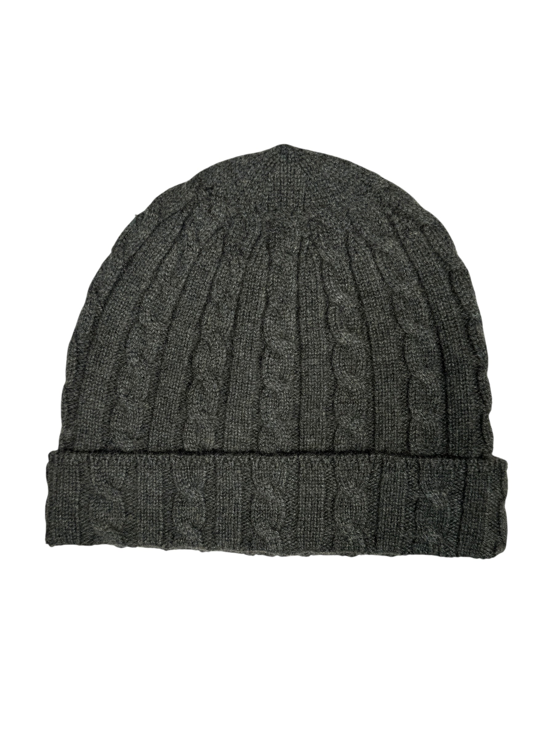 ALAN PAINE ROCHESTER CASHMERE KNIT HAT - ROSEMARY