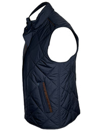 PAUL & SHARK MEN'S SAVE THE SEA QUILTED VEST - NAVY