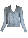 GRAN SASSO WOMEN'S CASHMERE CARDIGAN - LIGHT BLUE