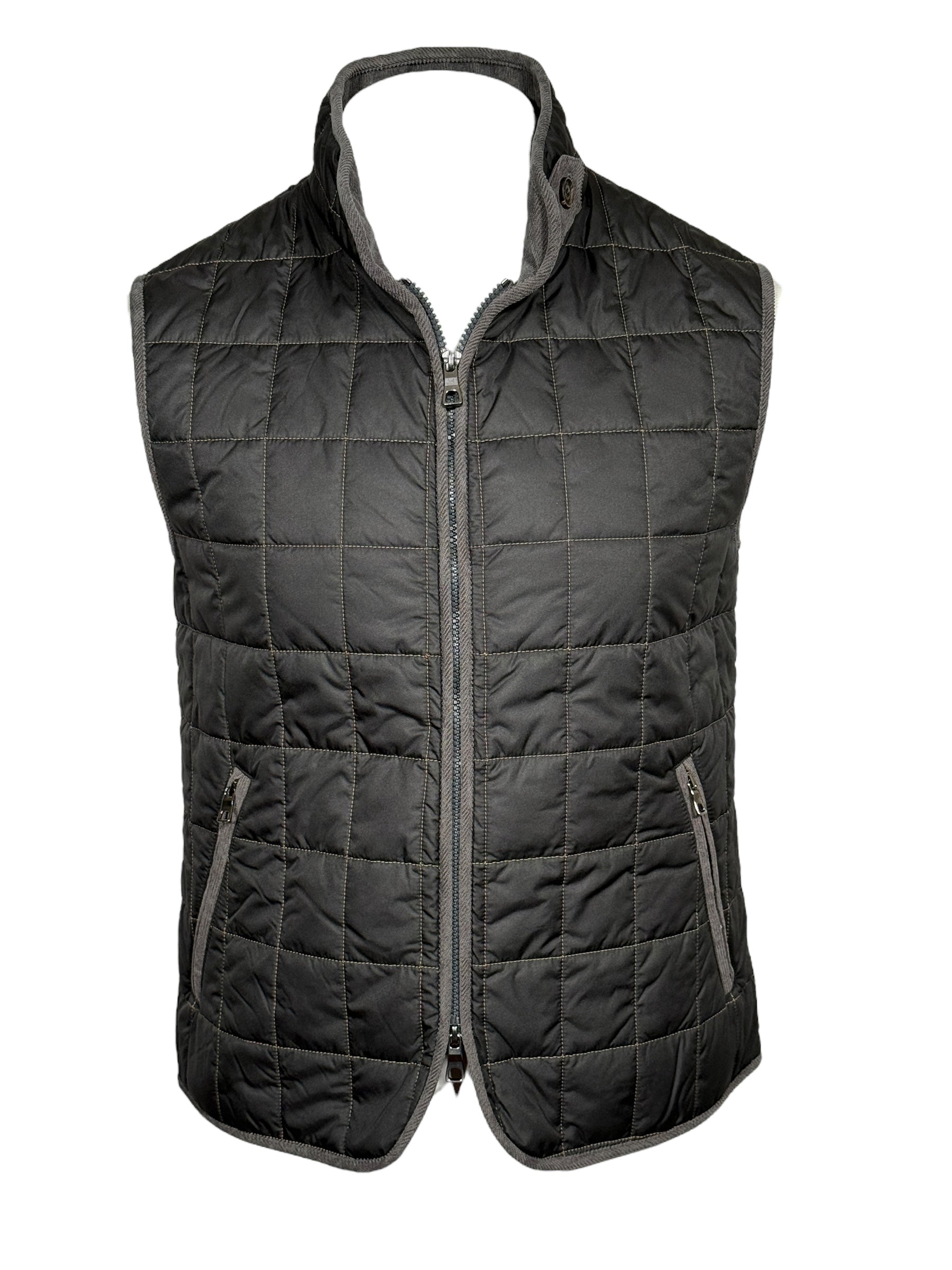 WATERVILLE THEO VEST - BLACK