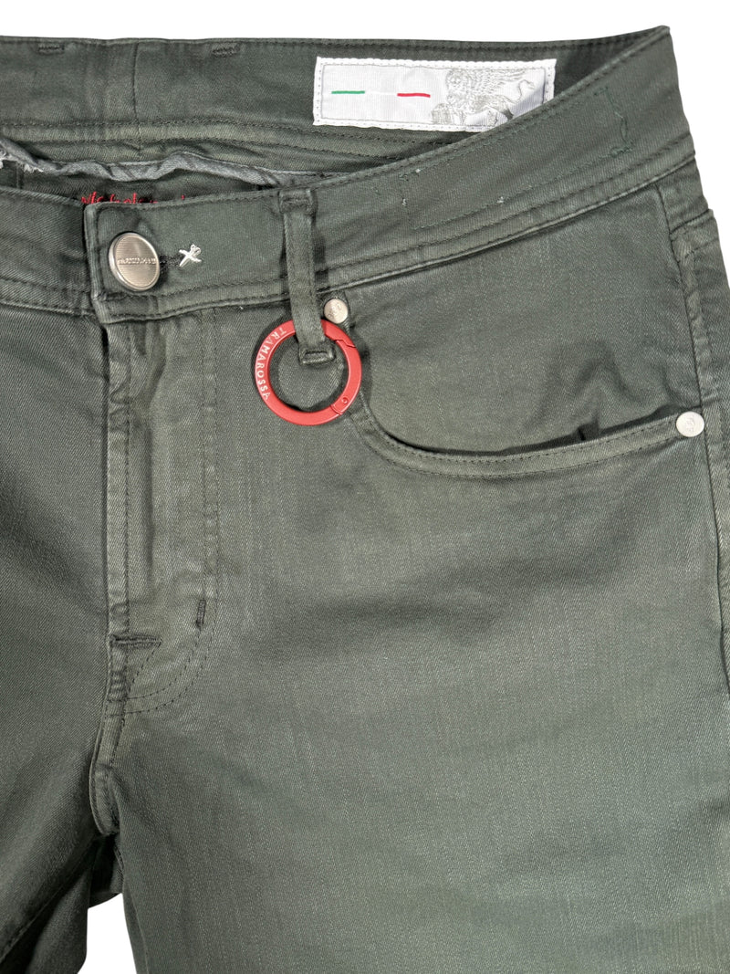 TRAMAROSSA MEN'S STRETCH JEANS - BOTTLE GREEN