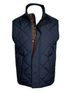 PAUL & SHARK MEN'S SAVE THE SEA QUILTED VEST - NAVY