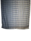 ALTEA PLAID SCARF - GREY/BLUE