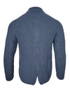 ADESI CASHMERE MEN'S KNIT SWEATER JACKET - BLUSTER