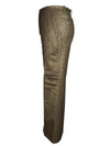 ROSSO 35 BOOTCUT TROUSERS - METALLIC GOLD