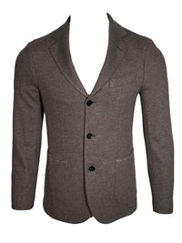 MAURIZIO BALDASSARI FELTED WOOL SPORT COAT - TURKISH COFFEE