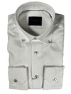 CALDER CARMEL MEN'S SHIRT - SOLID WHITE ULTIMATE OXFORD