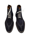 CASTORI MEN'S FELT & VELOUR BOOT - NAVY