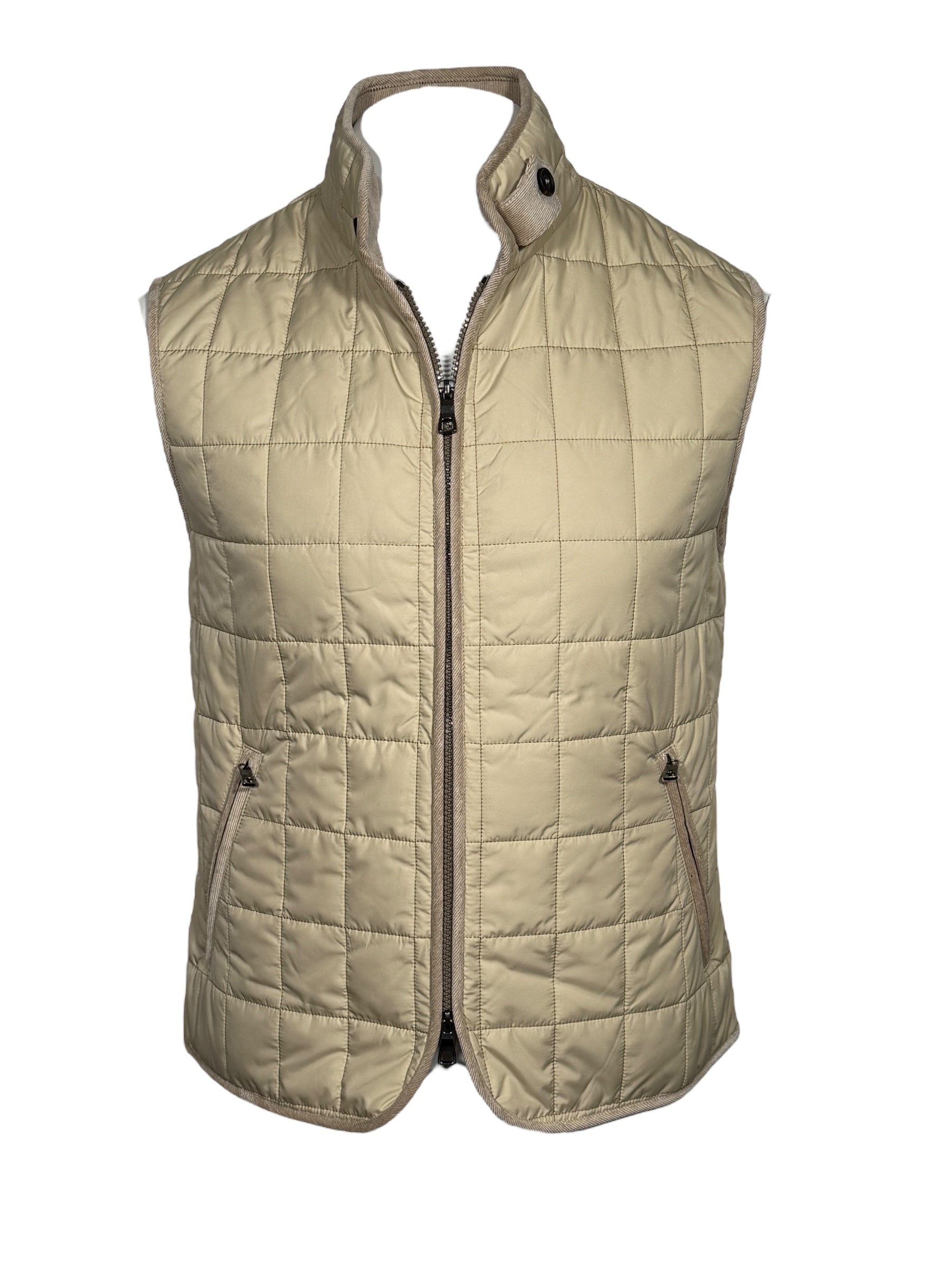 WATERVILLE THEO VEST - CREAM