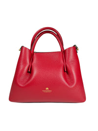 CUOIERIA FIORENTINA CANDY SMALL TOTE - CHERRY