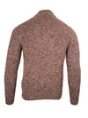 FEDELI CASHMERE 1/4 ZIP SWEATER - RED MIX