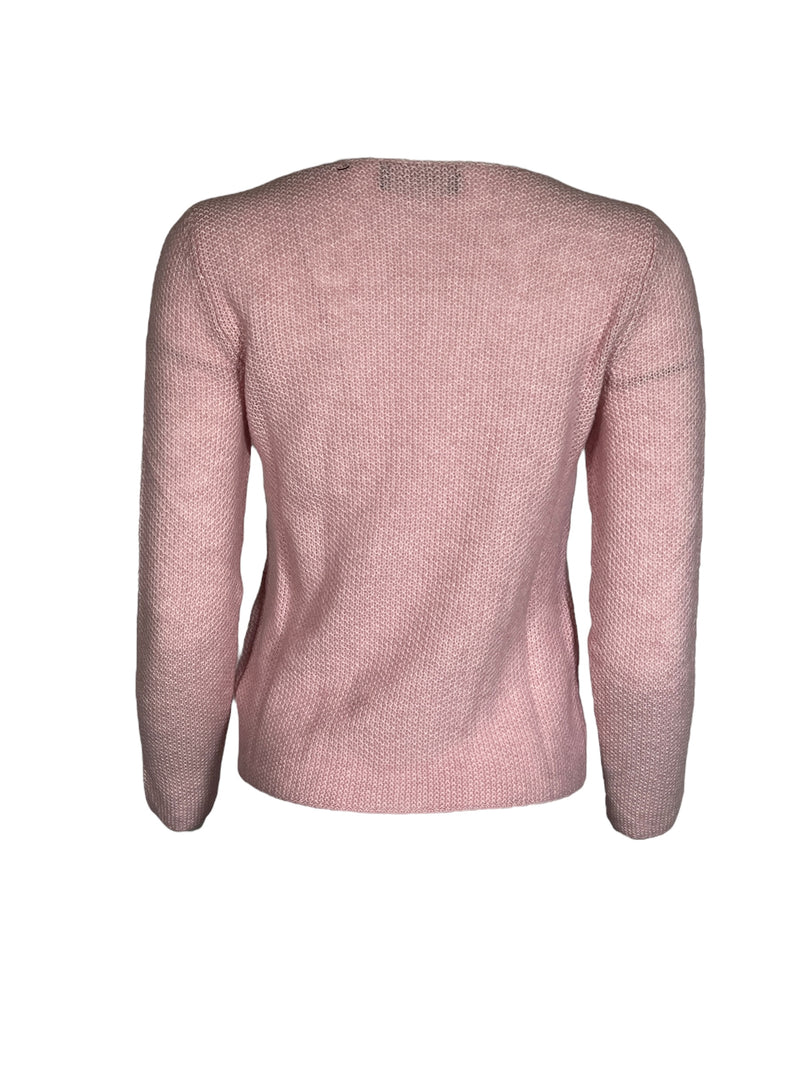 GRAN SASSO WOMEN'S ALPACA BLEND SWEATER - SOFT PINK