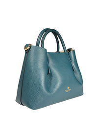 CUOIERIA FIORENTINA CANDY SMALL TOTE - TEAL