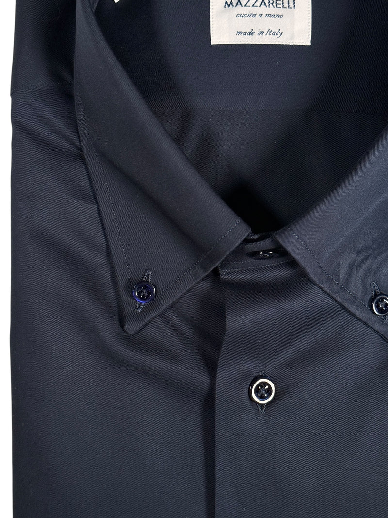 MAZZARELLI SPORT SHIRT - SOLID NAVY