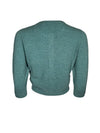 REPEAT CASHMERE CARDIGAN - AQUA