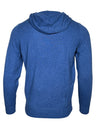 ALAN PAINE FELTON CASHMERE HOODED SWEATER - DENIM