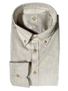 GMF 965 MEN'S SPORT SHIRT - NATURAL TWILL