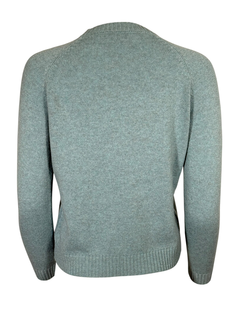 ADESI WOMEN'S CASHMERE CREW SWEATER - STARDUST